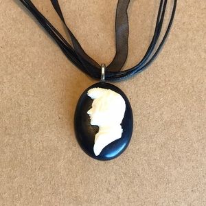 David Tennant cameo necklace